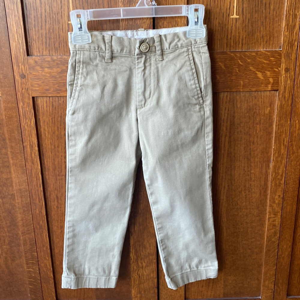 Crewcuts Boys 4 Khaki Pants with adjustable waist